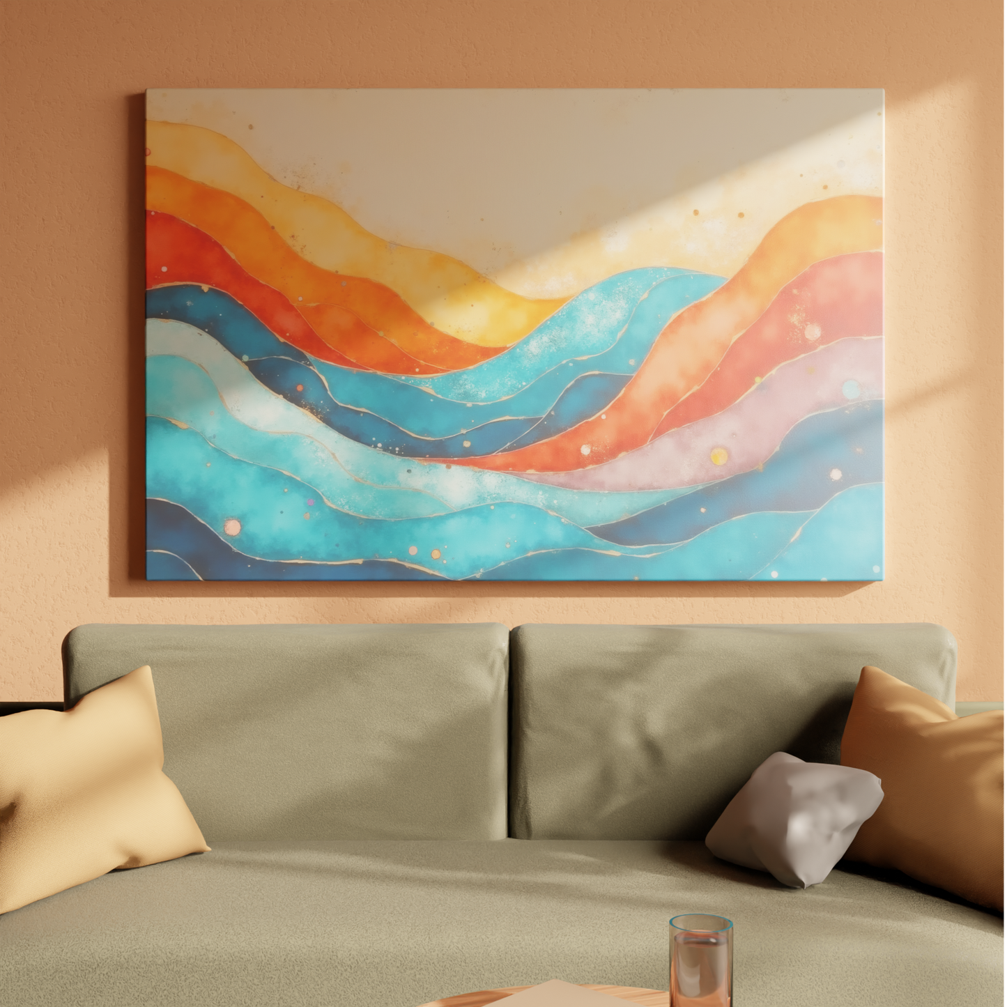 Tidal Waves of Color