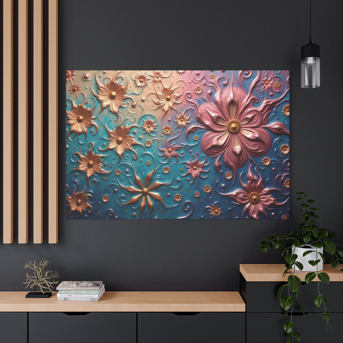 Blossoming Dreams on Canvas