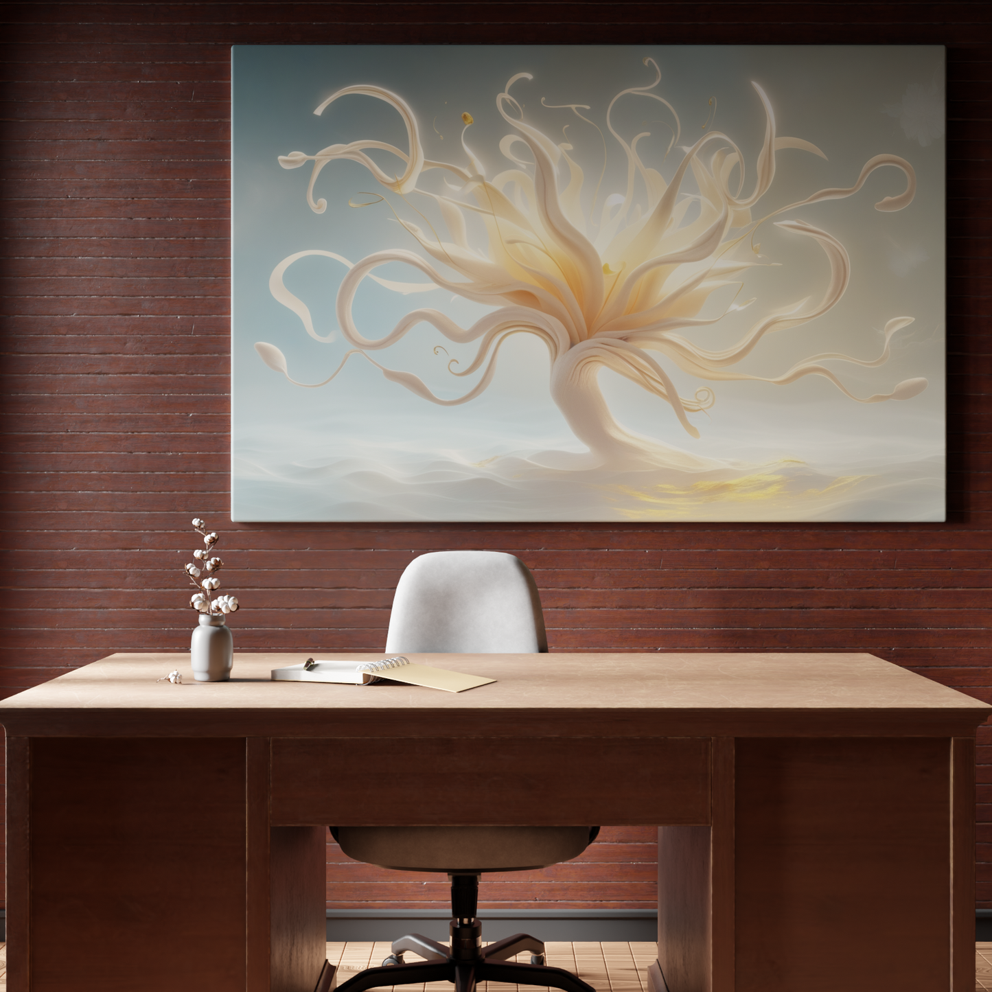 Ethereal Blossom: A Dance in Light
