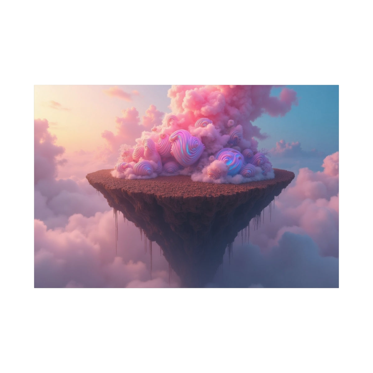 Whimsical Cloud Island