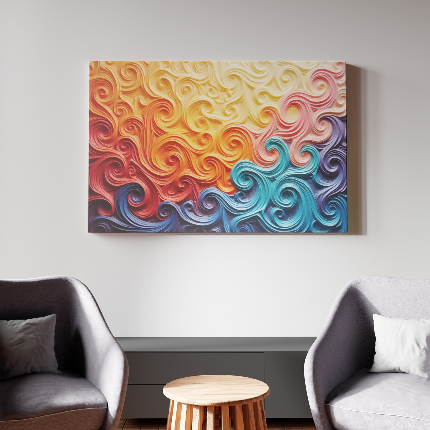Swirling Spectrum Symphony