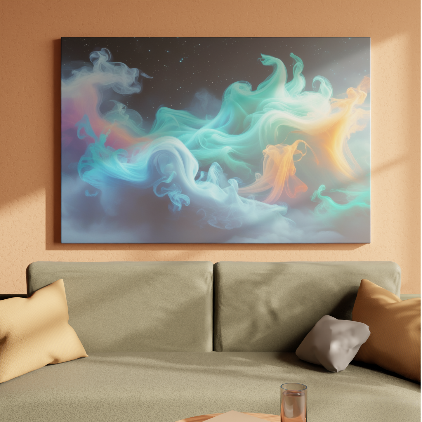 Celestial Dance of Colors