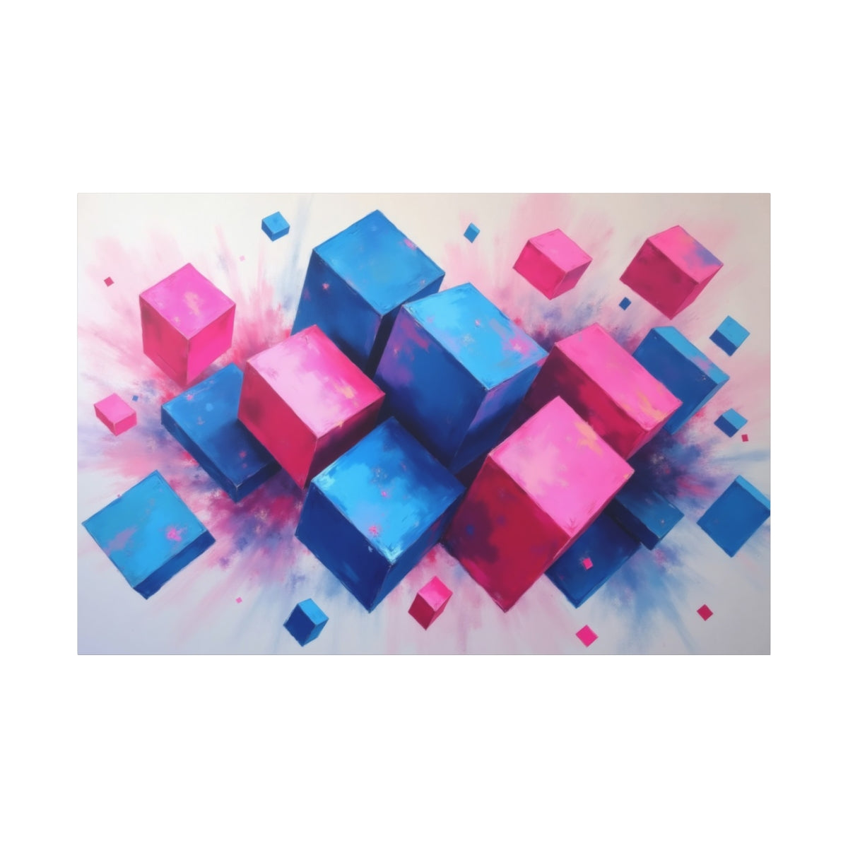 Cubes of Vibrant Imagination