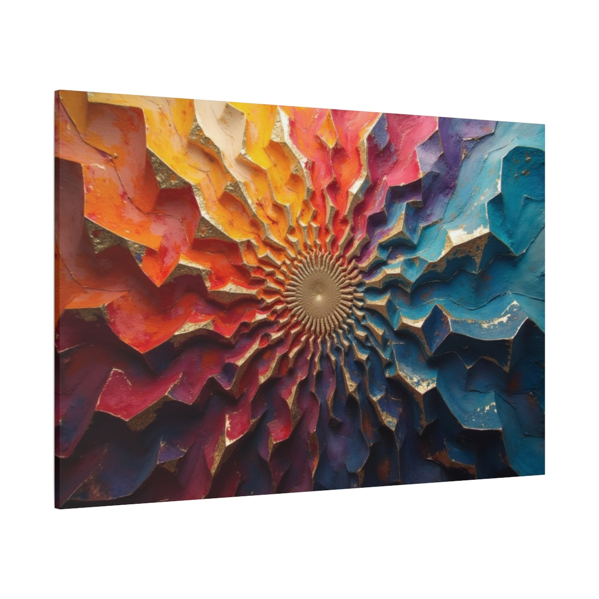 Vortex of Vibrant Hues
