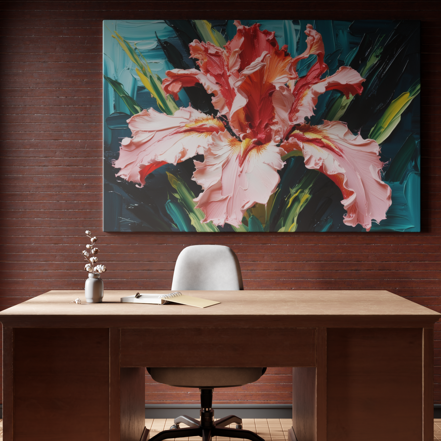 Floral Symphony in Brushstrokes