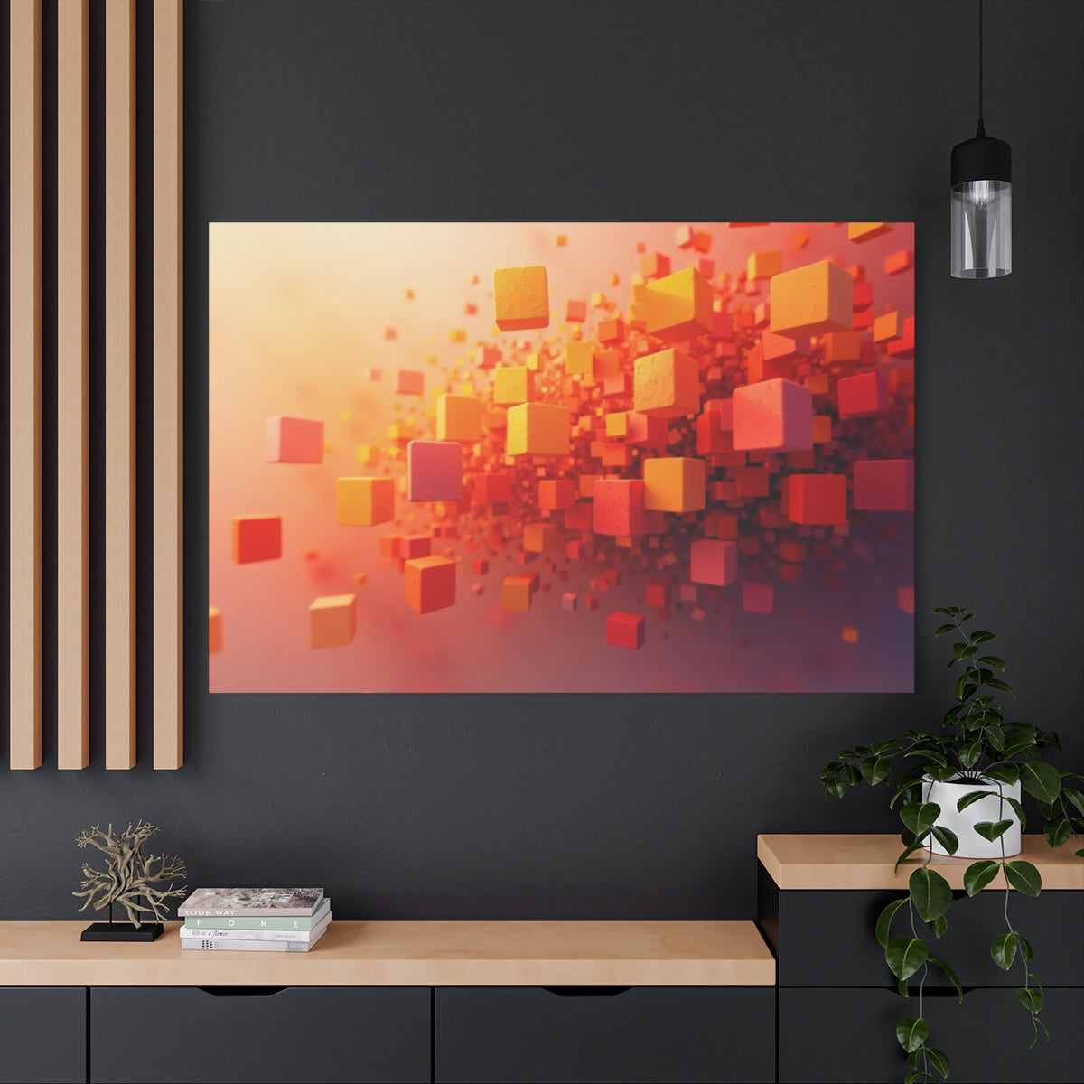 Spectrum of Cubes in Motion