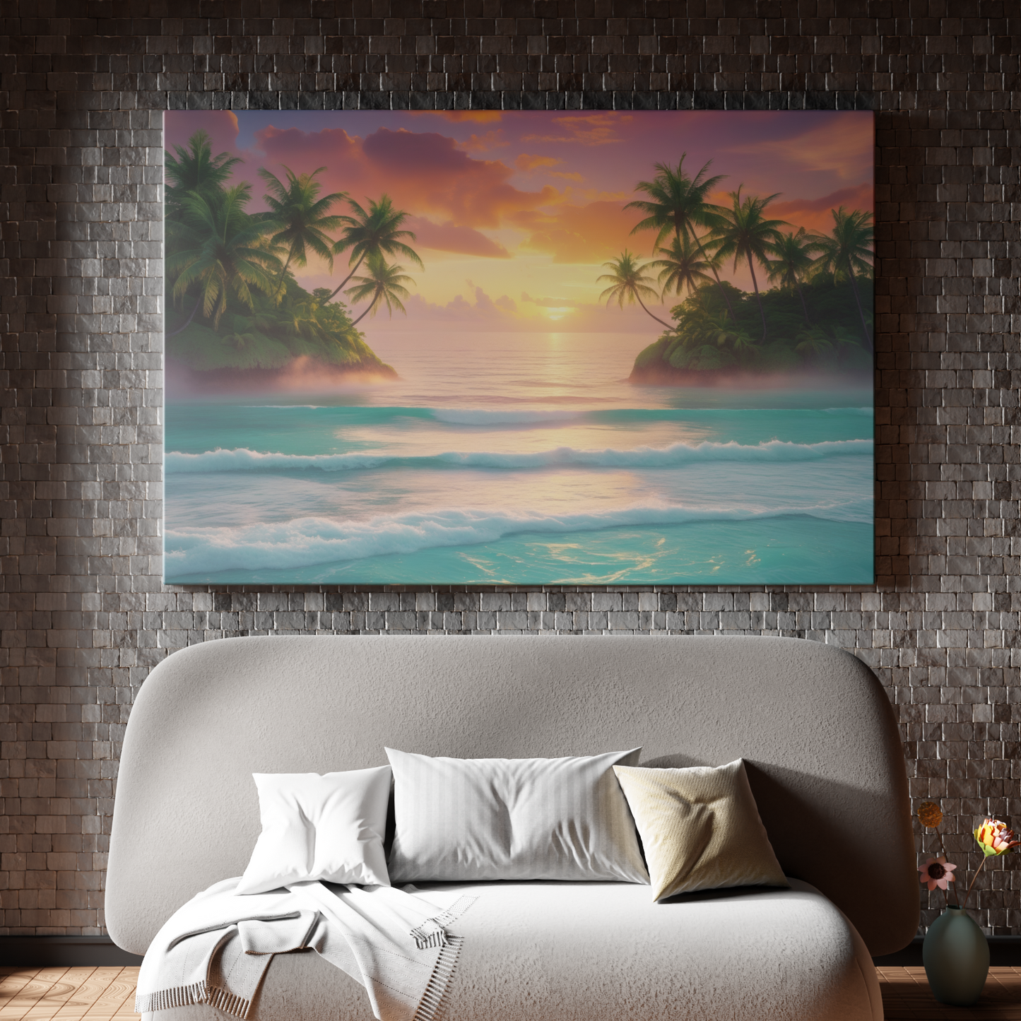 Tropical Sunset Serenity