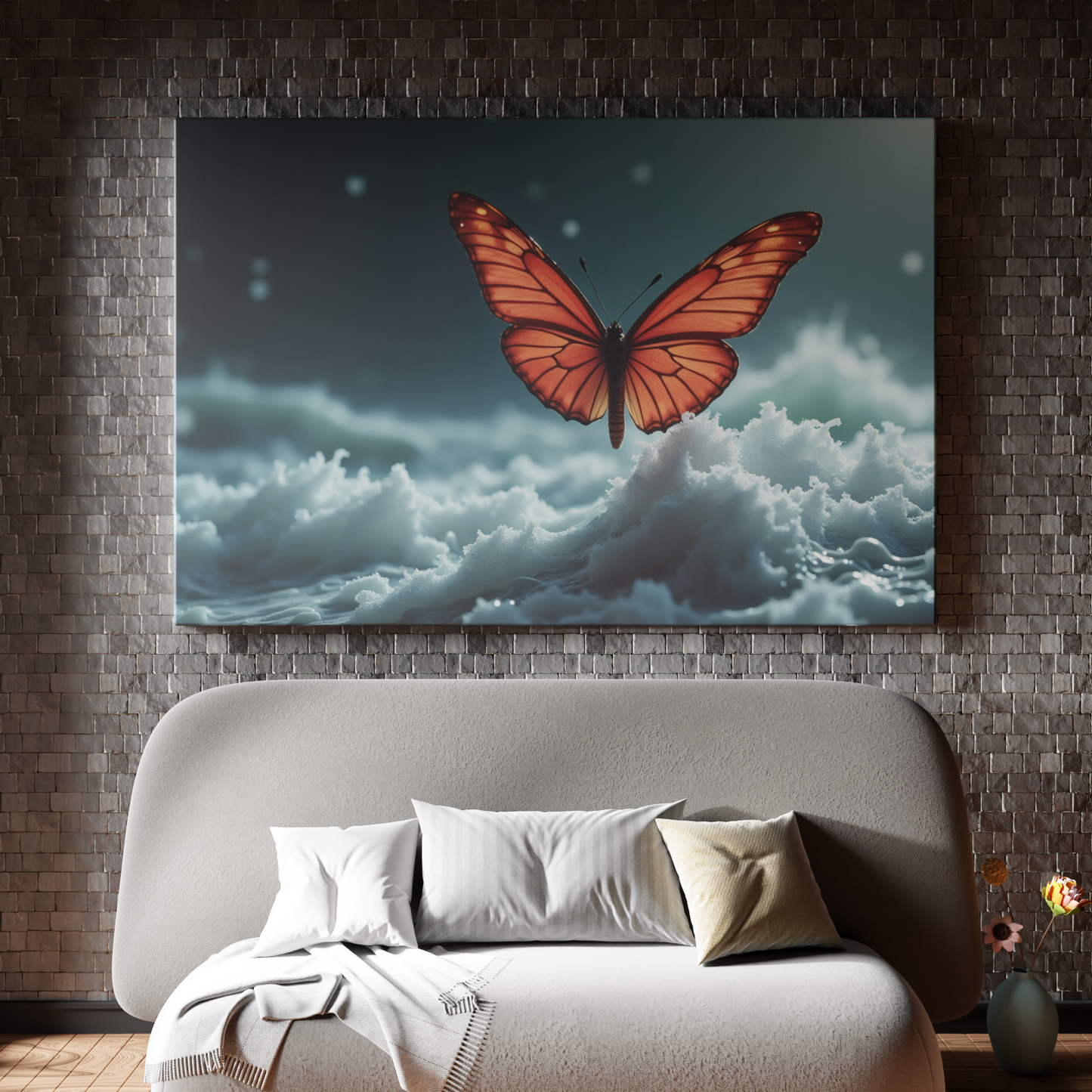 Butterfly's Moonlit Waltz