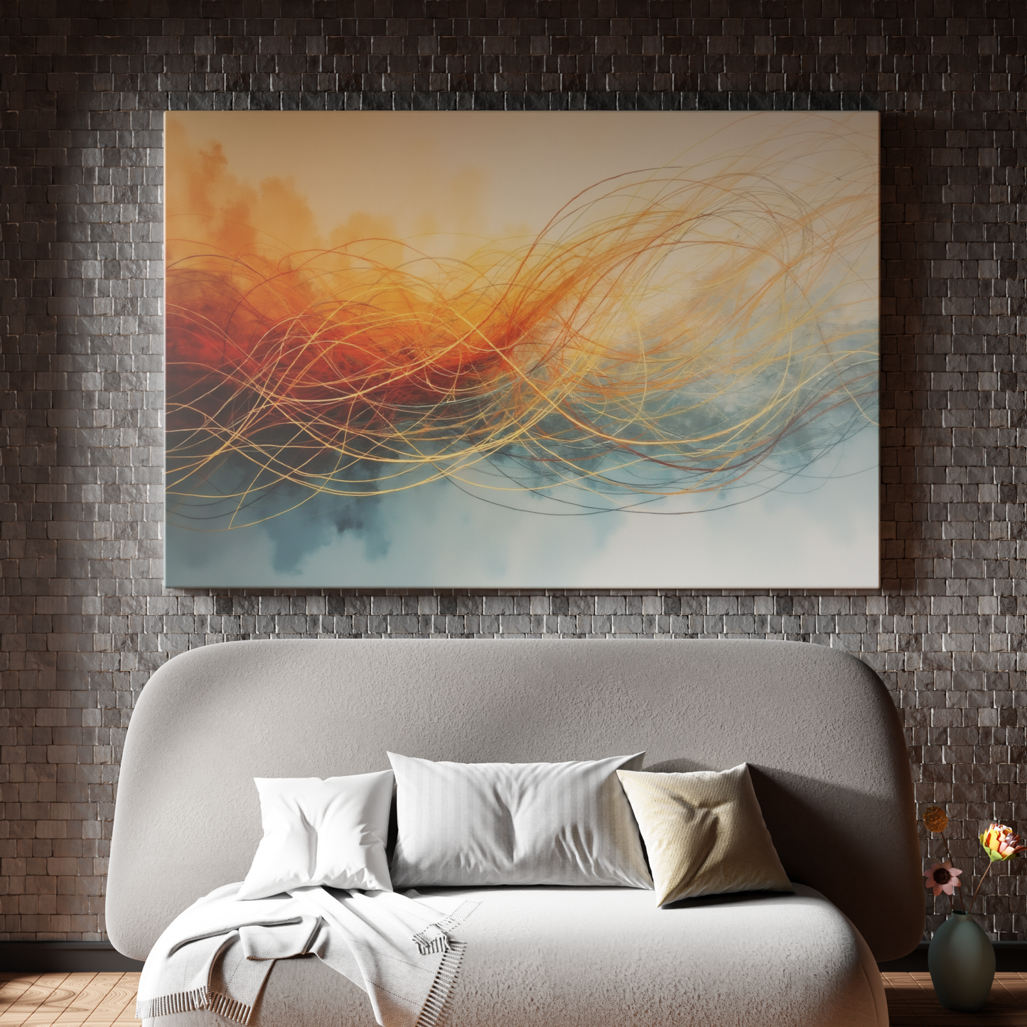 Waves of Ember and Sky