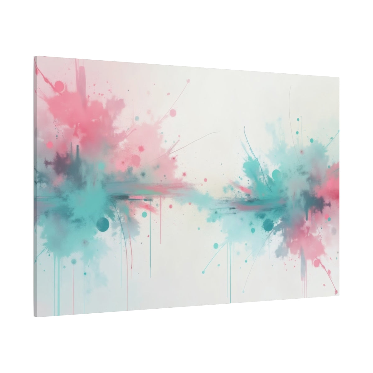 Aqua and Blush Symphony