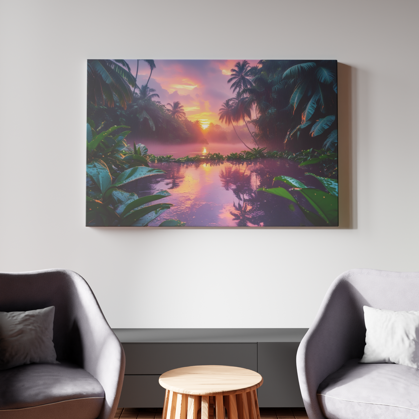 Tropical Sunset Serenity