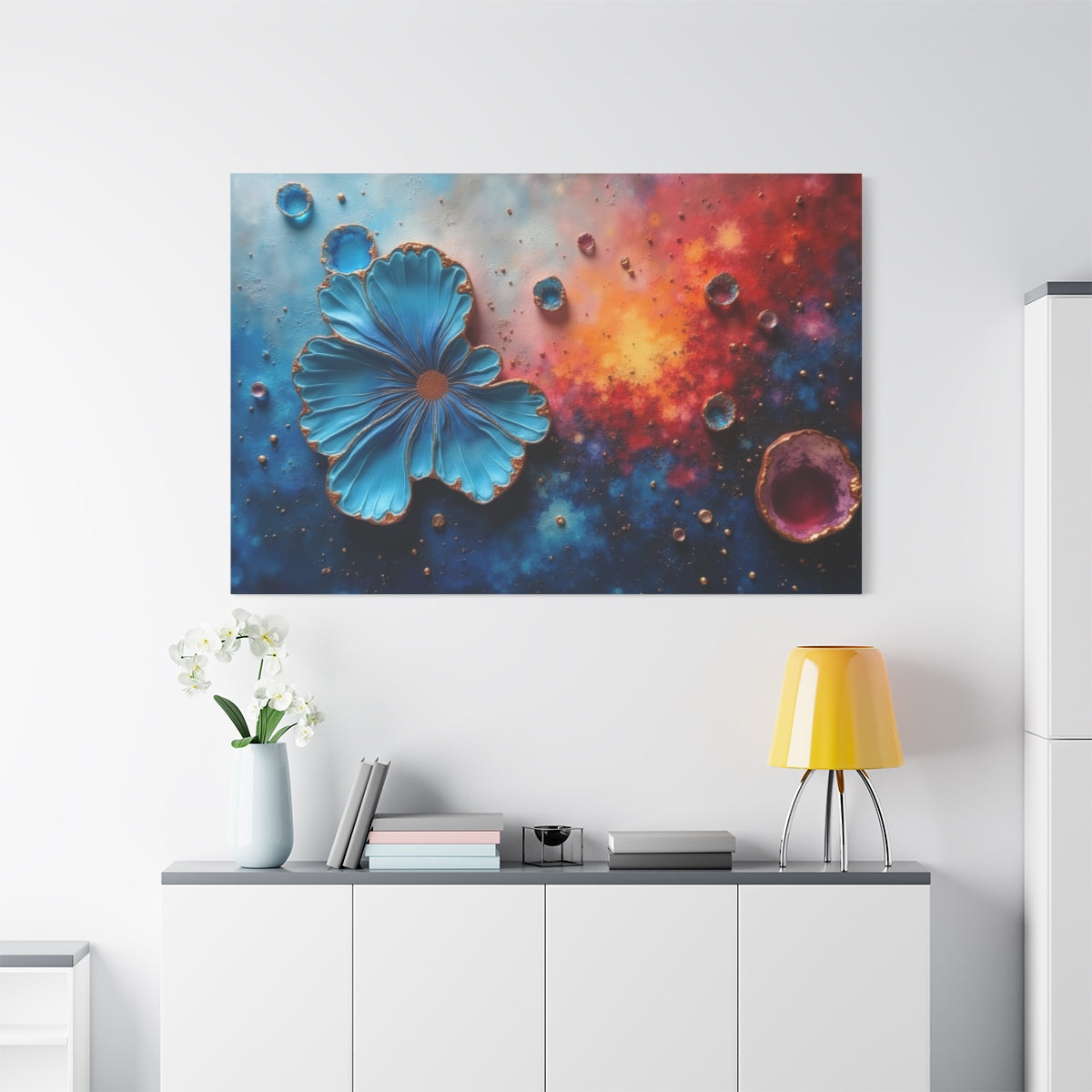 Celestial Bloom in Cosmos