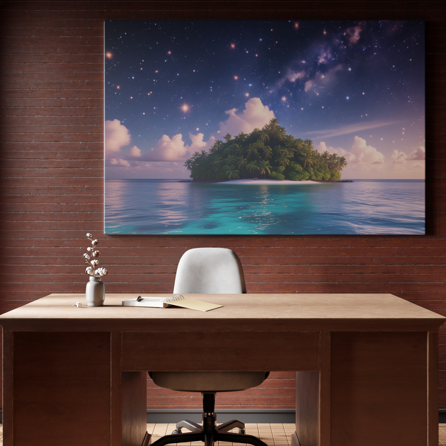 Cosmic Island Dreamscape