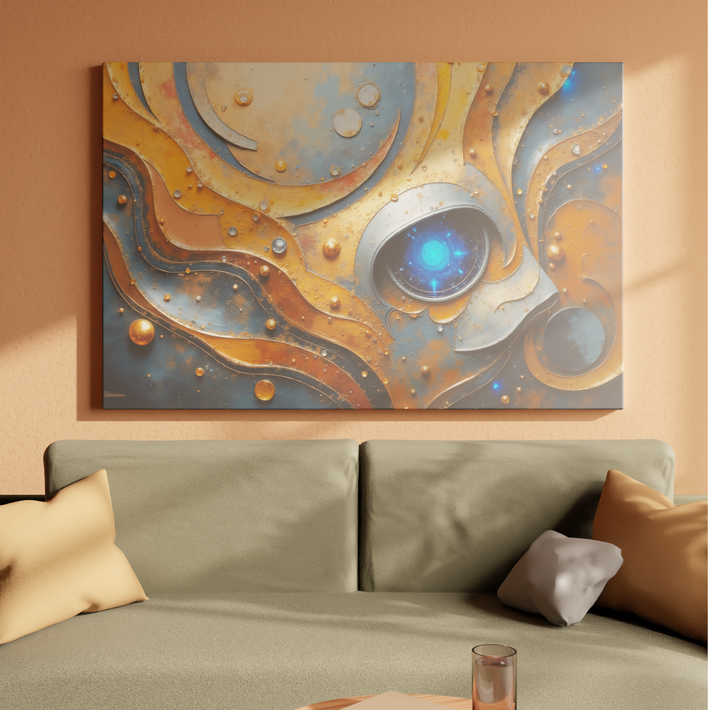 Galactic Eye of the Cosmos