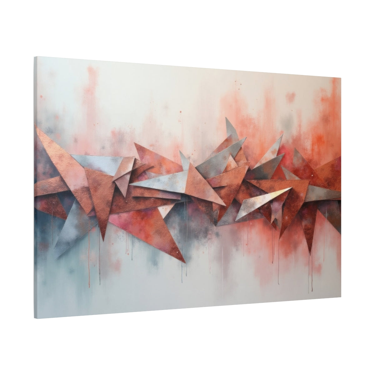 Geometric Burst of Color