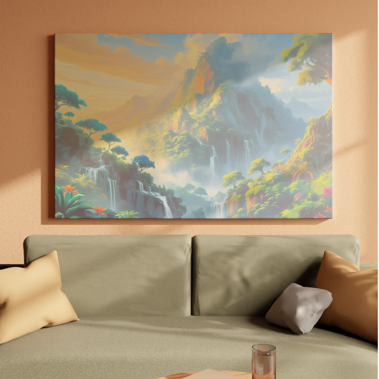 Mystical Mountain Oasis