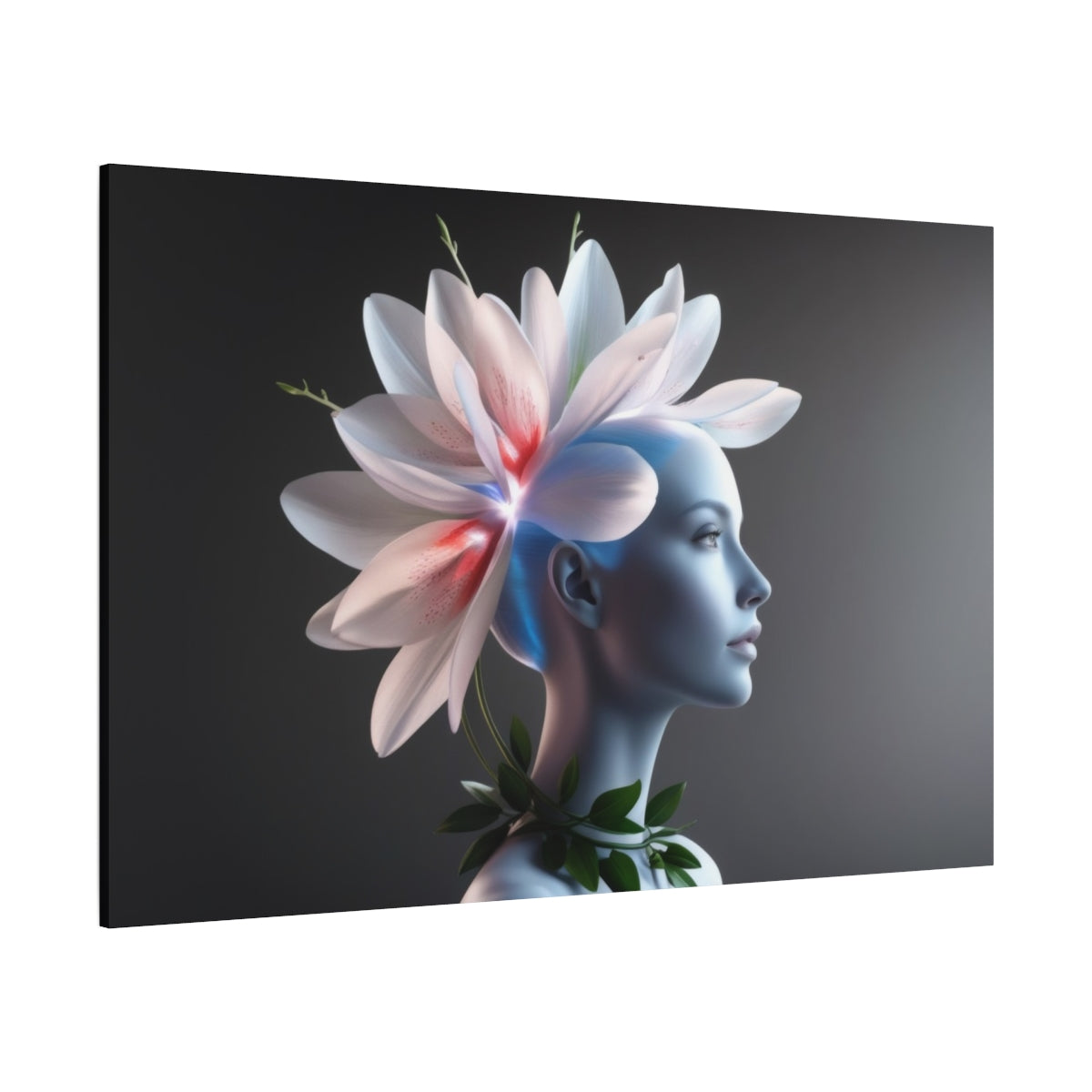 Ethereal Blossom: Portrait of Grace