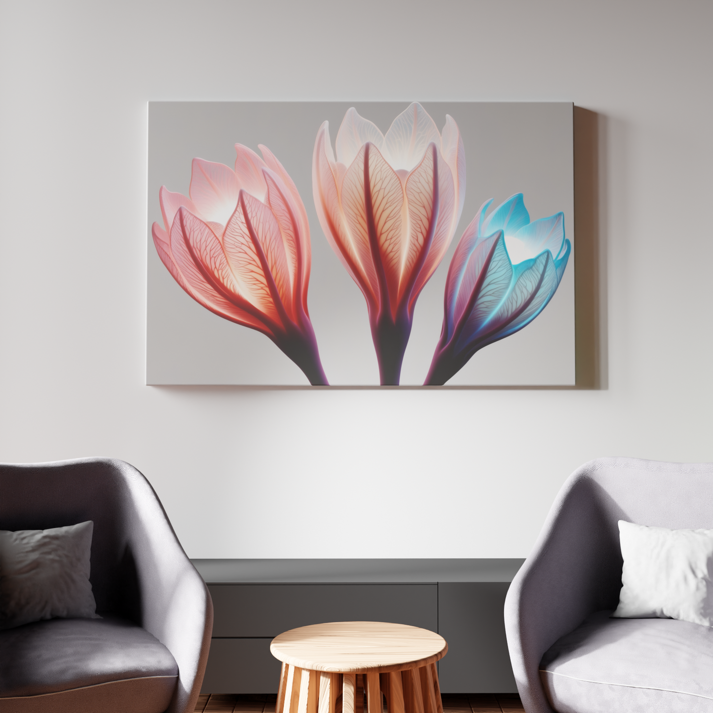 Luminescent Botanical Trio