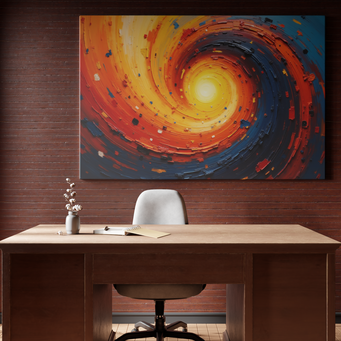 Vortex of Vibrant Waves