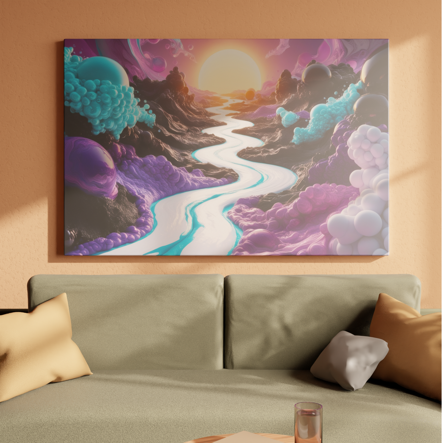 Cosmic River at Dawn