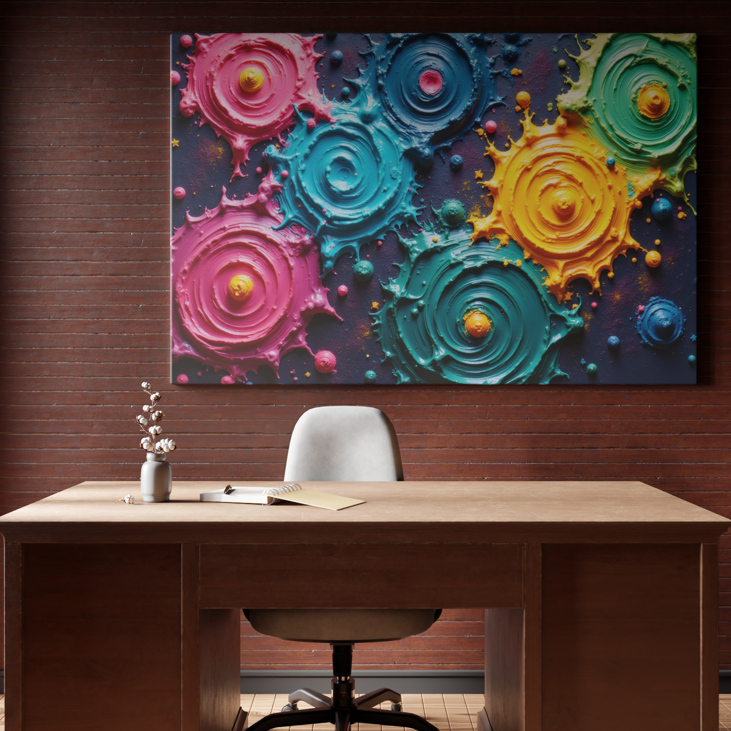 Vivid Cosmic Splashes