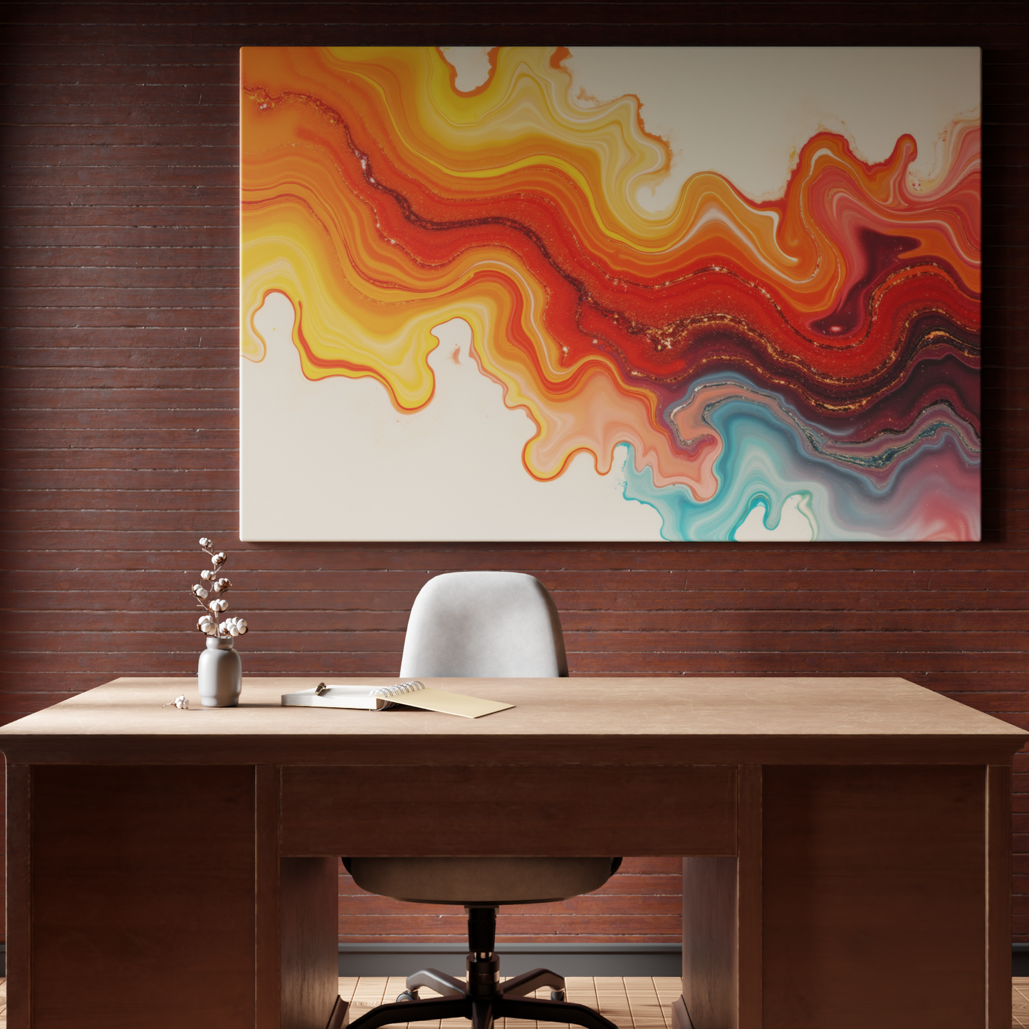 Waves of Radiant Color