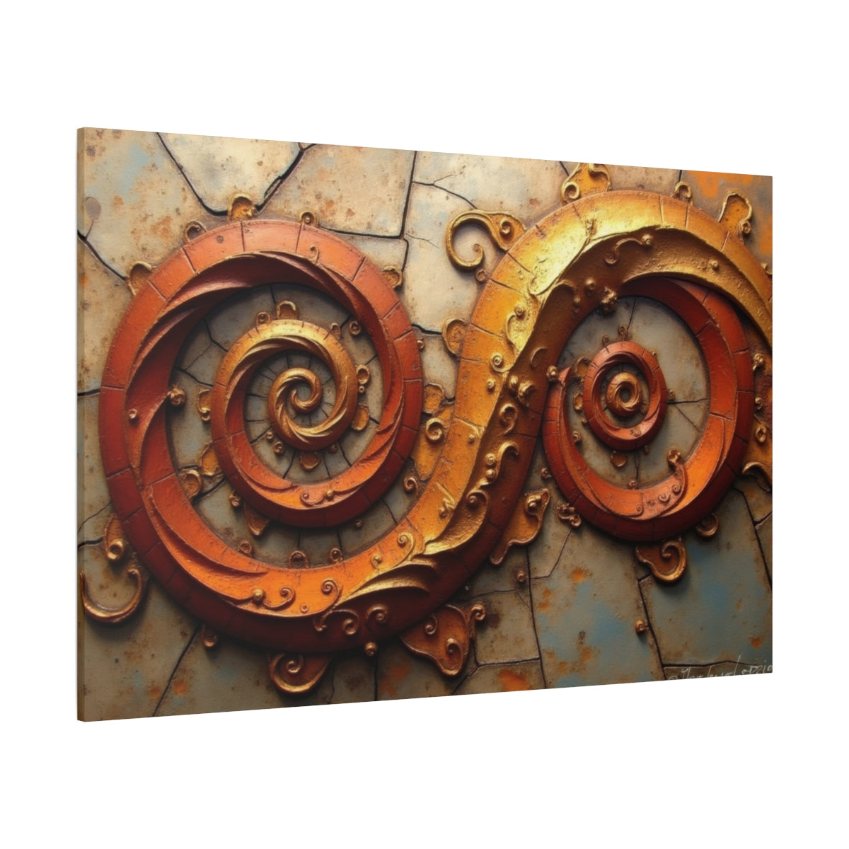 Bronze Swirl Symphony