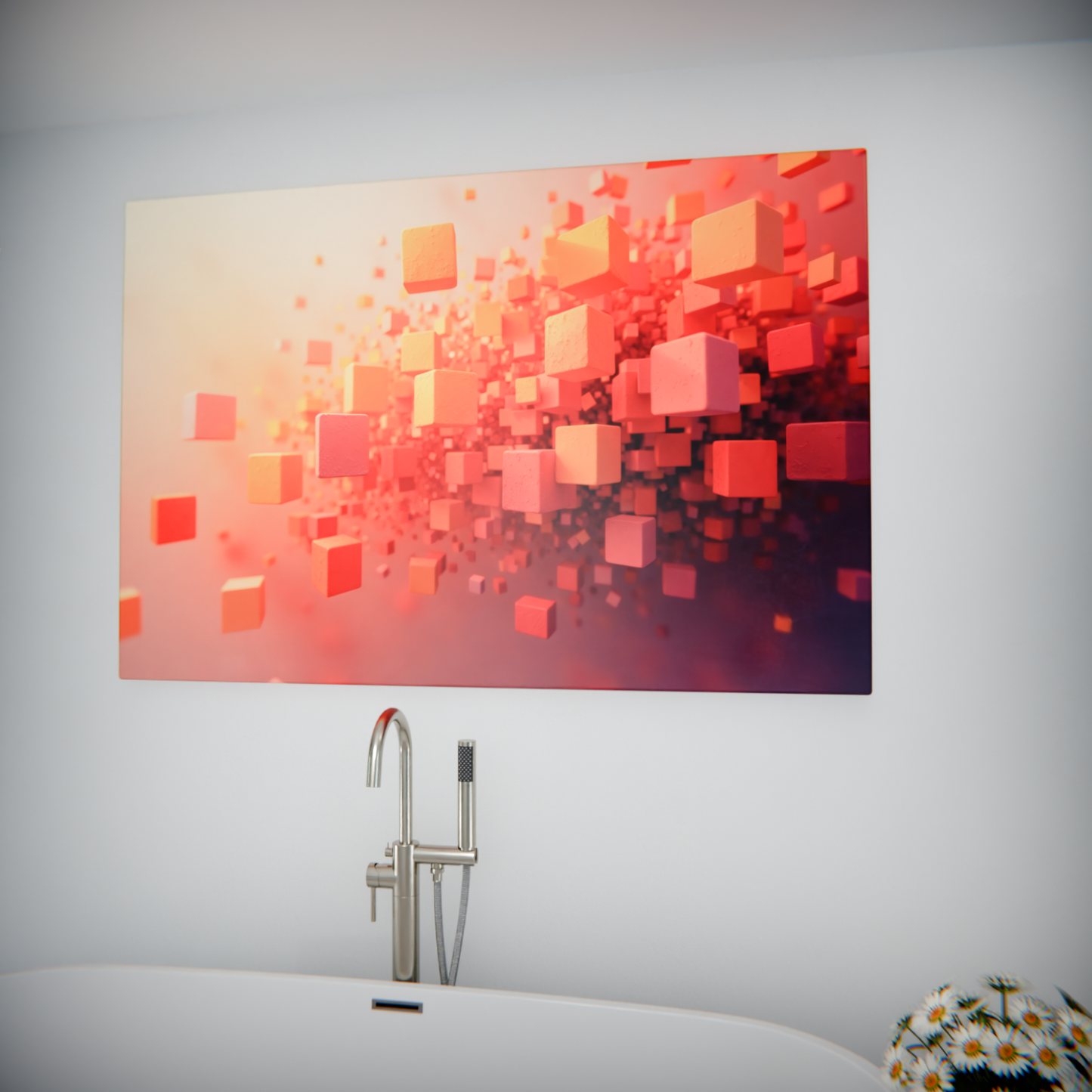 Spectrum of Cubes in Motion