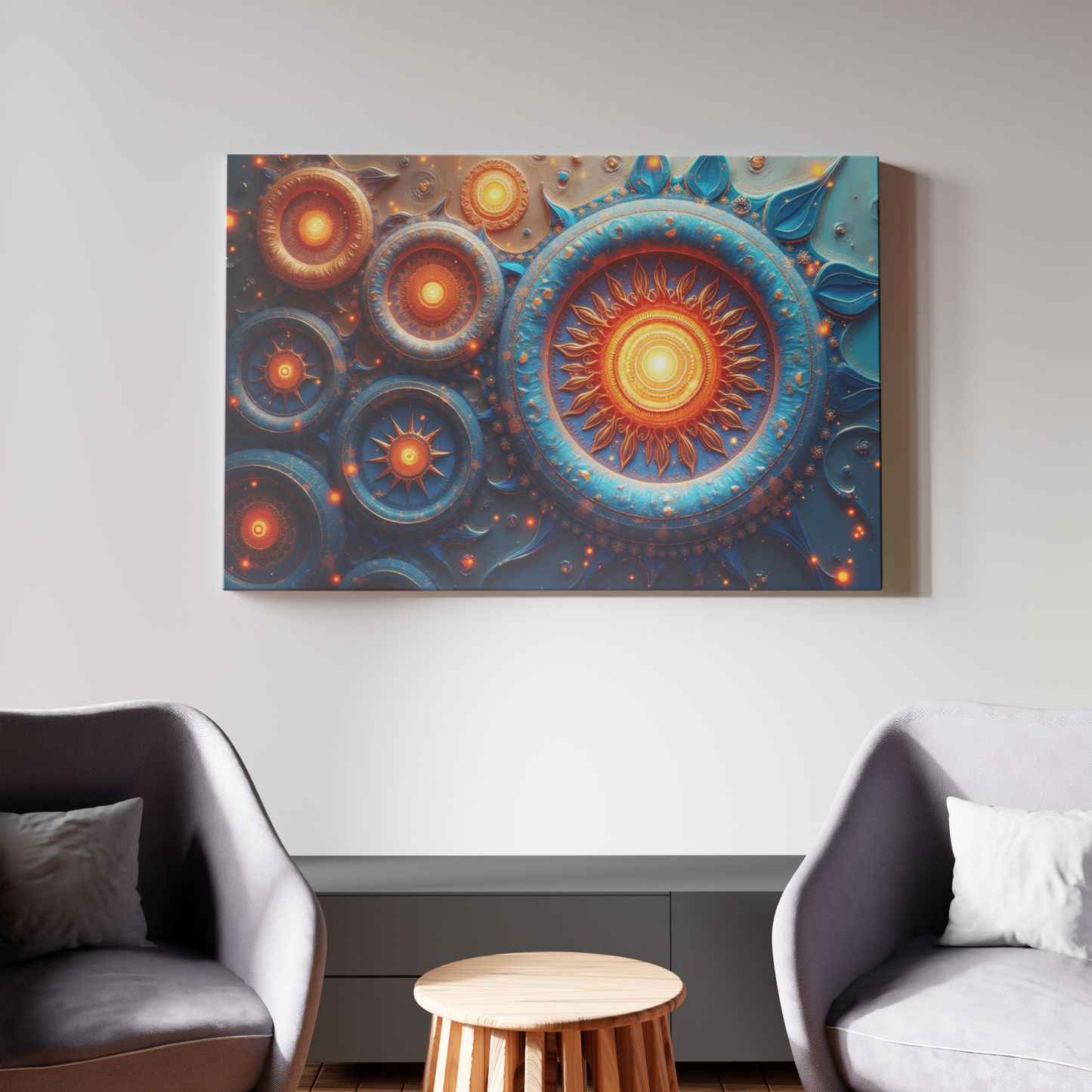 Celestial Medallions of Light