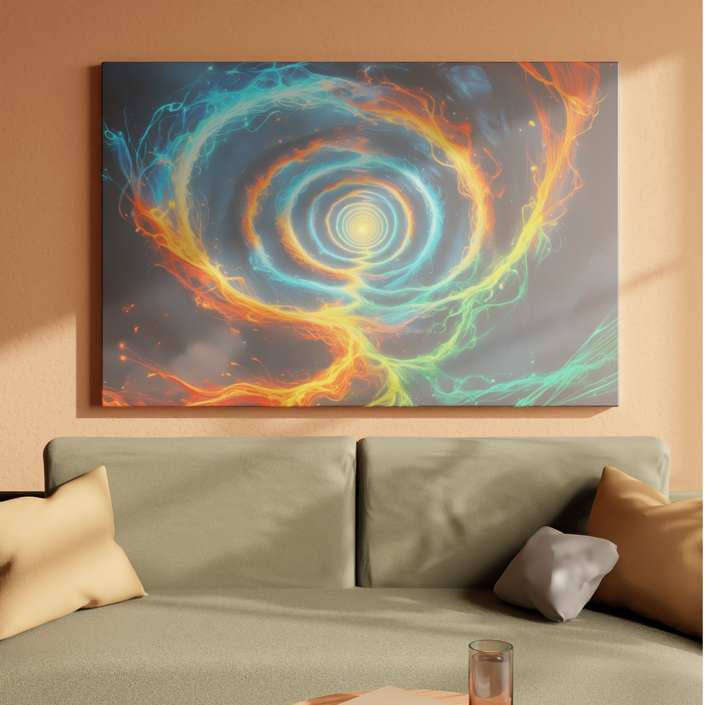 Vortex of Elemental Colors
