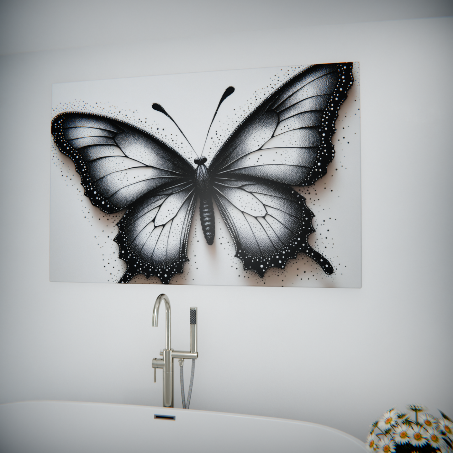 Ink Butterfly Elegance
