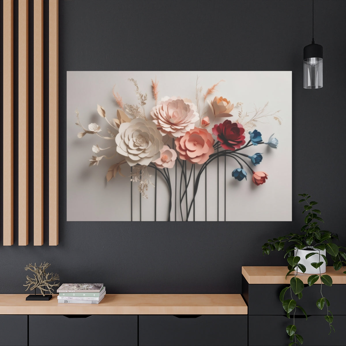 Blooming Elegance in Paper