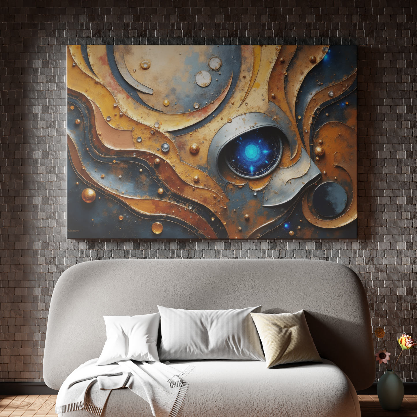 Galactic Eye of the Cosmos