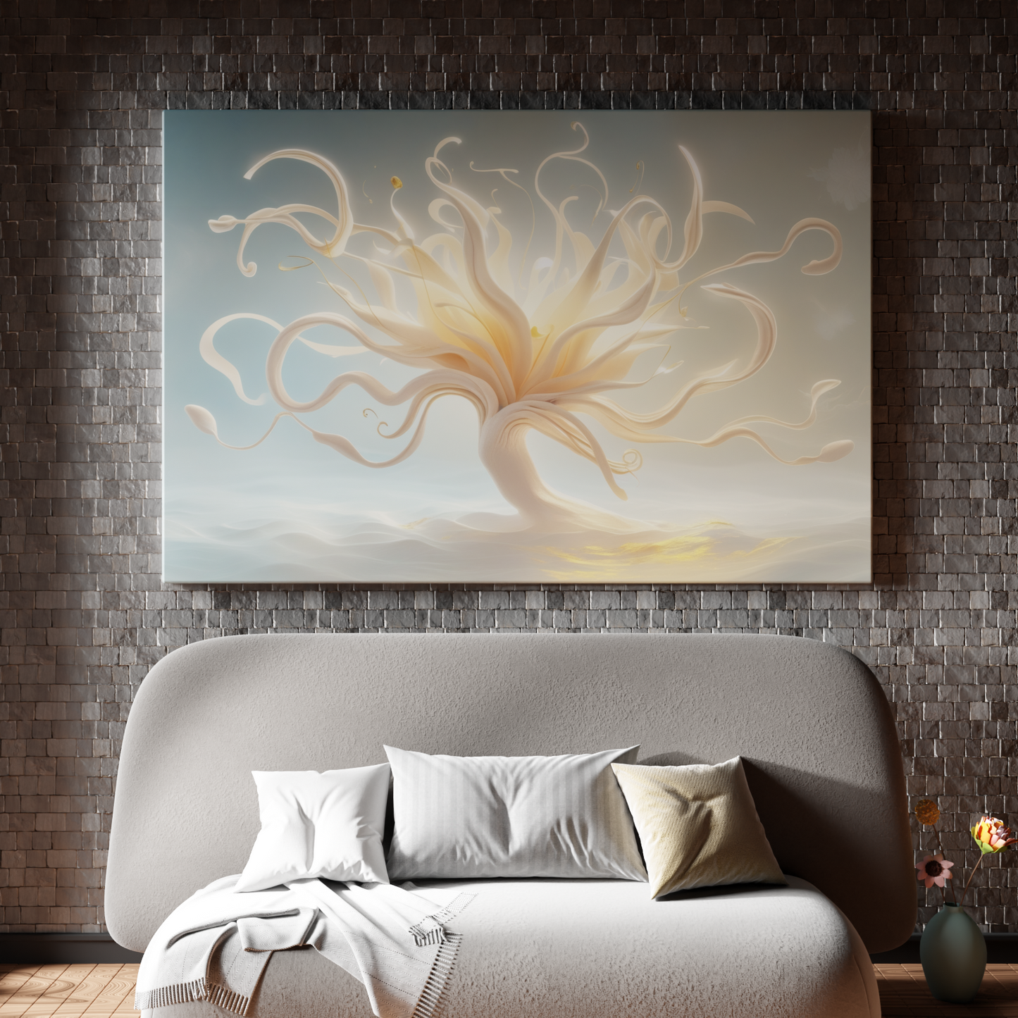 Ethereal Blossom: A Dance in Light