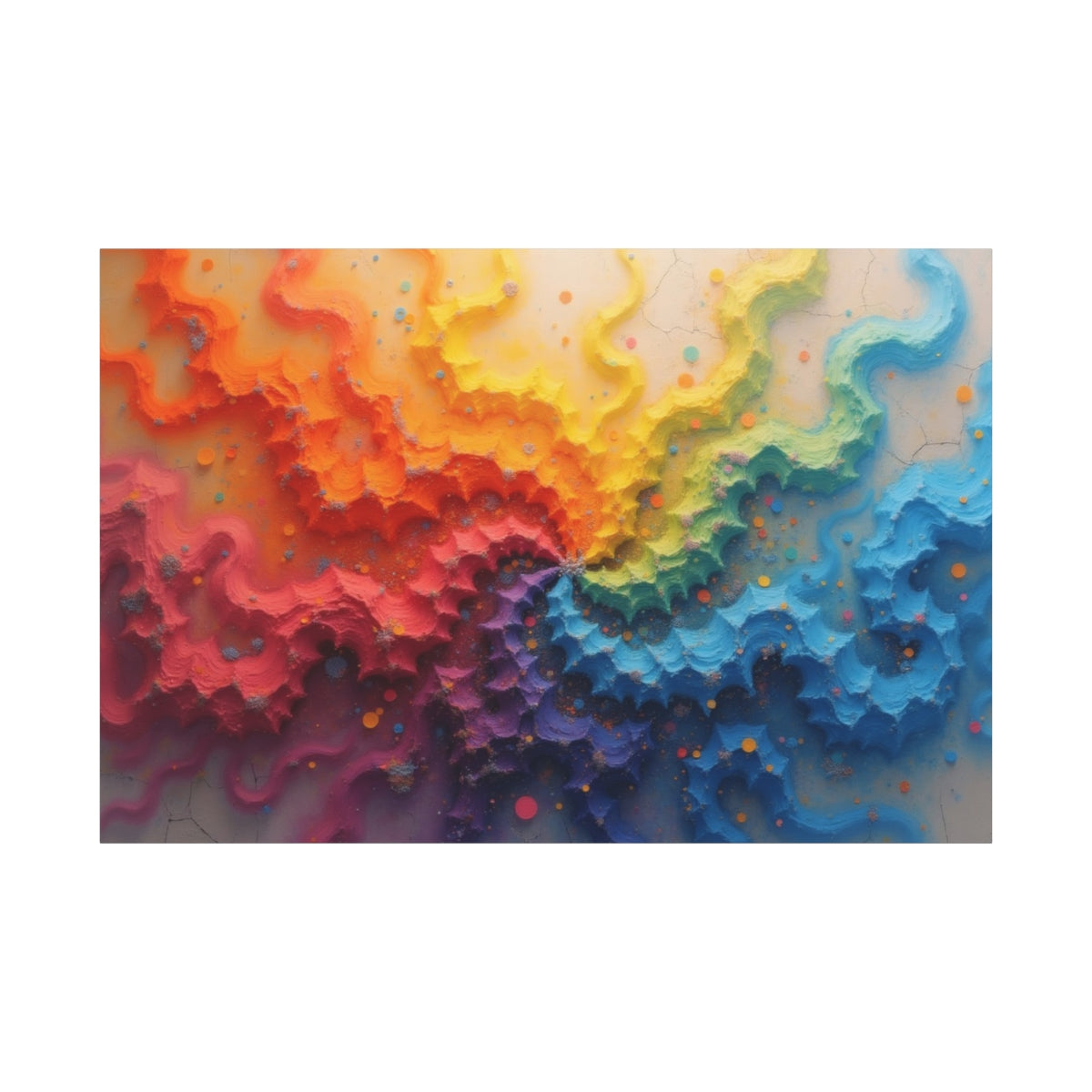 Swirl of Chromatic Waves