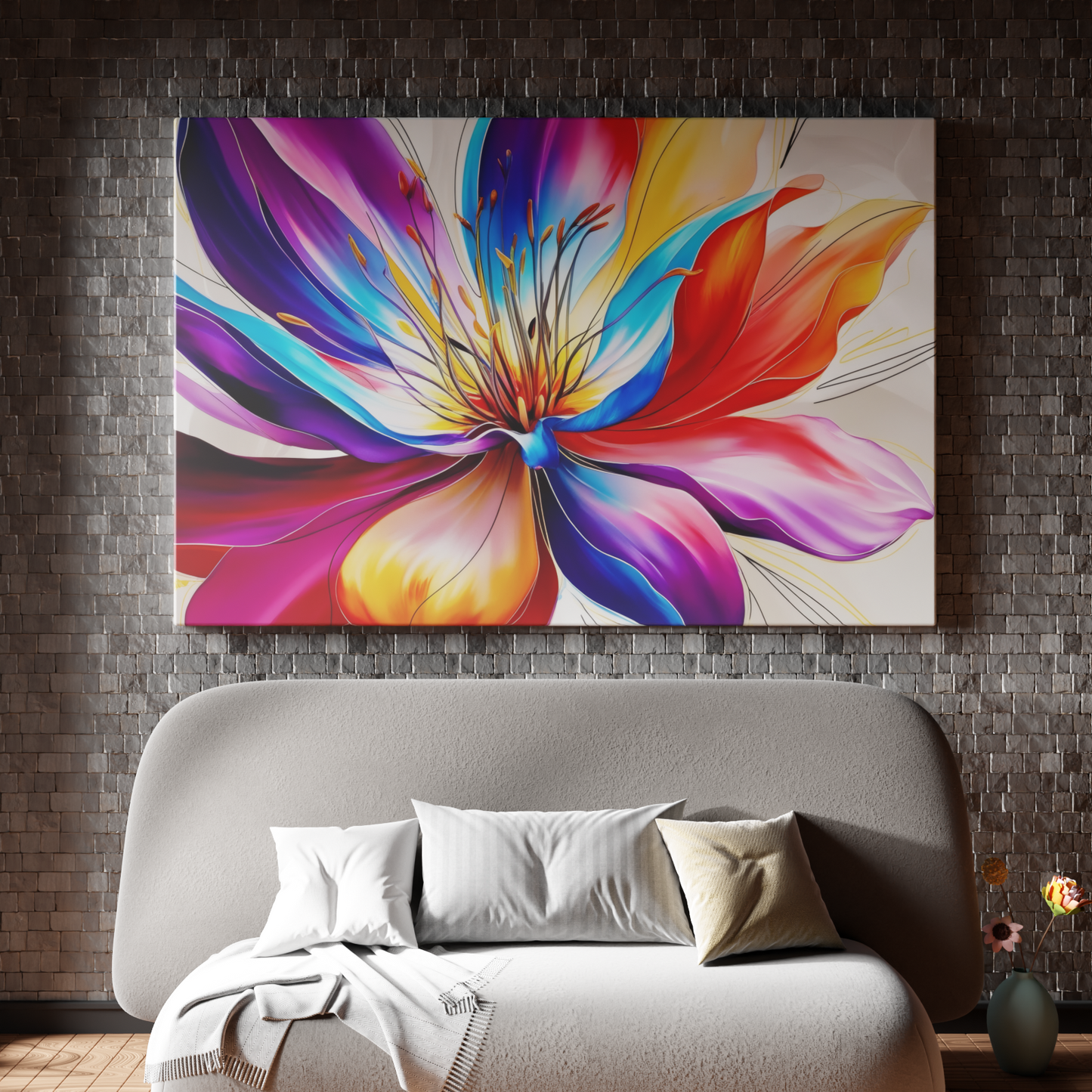 Floral Symphony in Vivid Hues