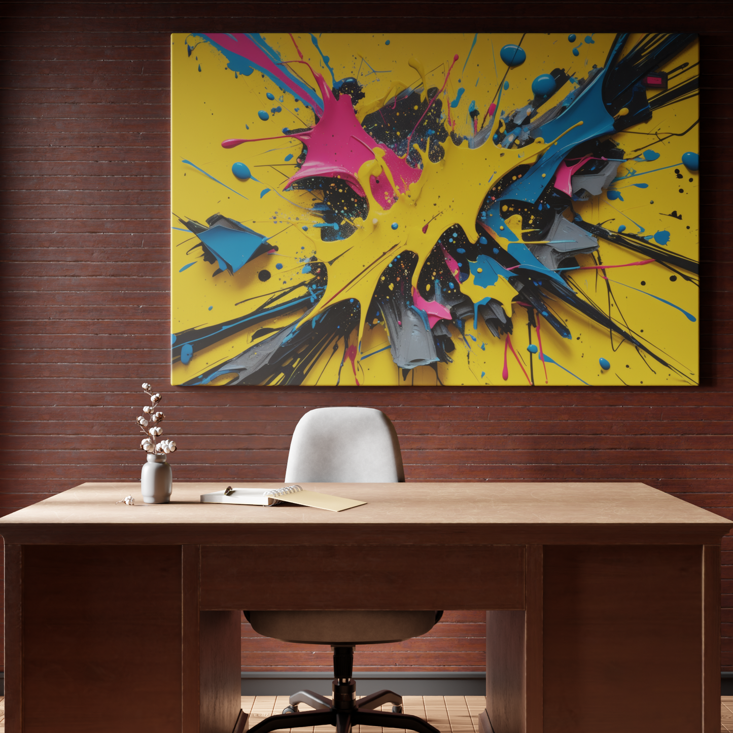 Explosive Color Symphony