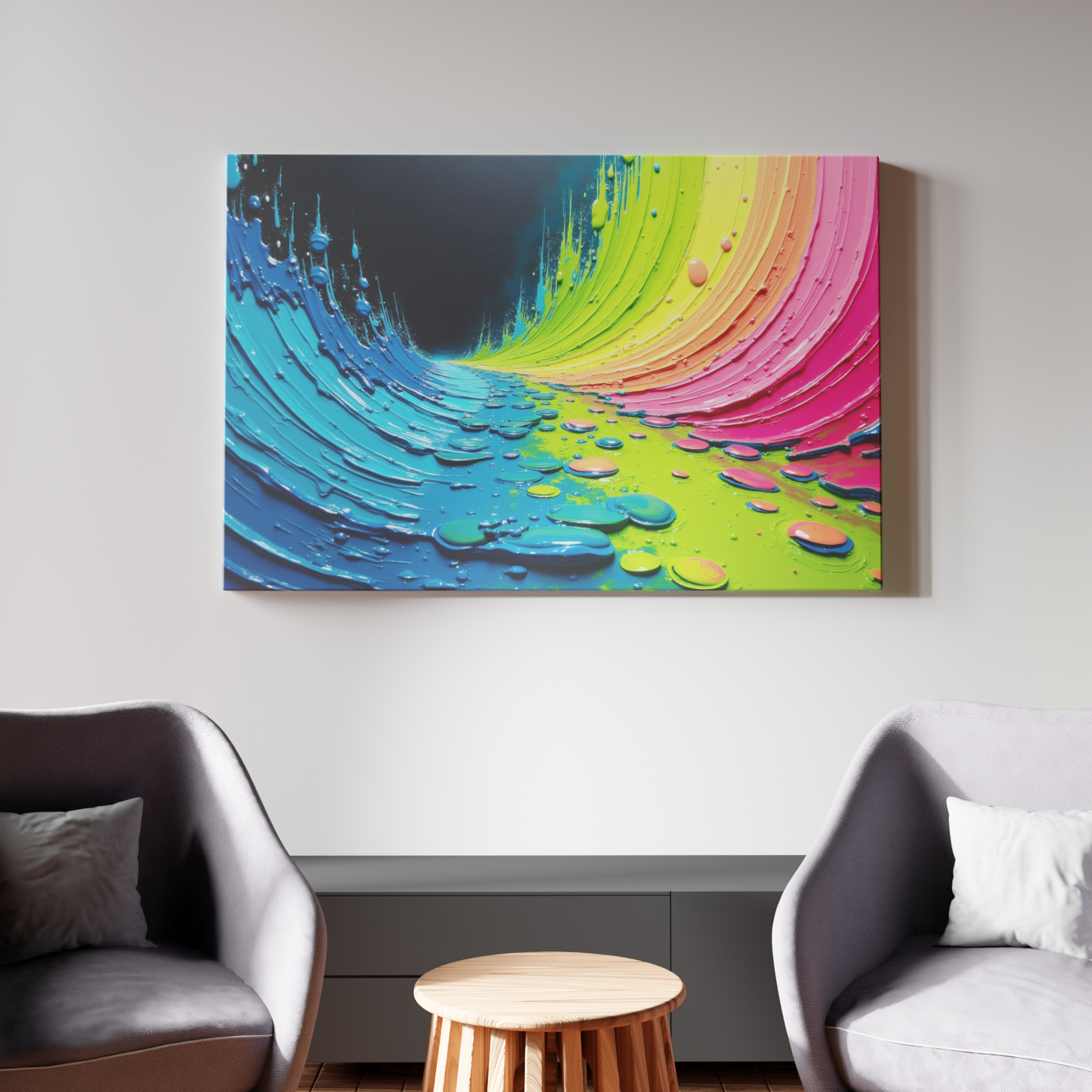 Vortex of Vibrant Waves