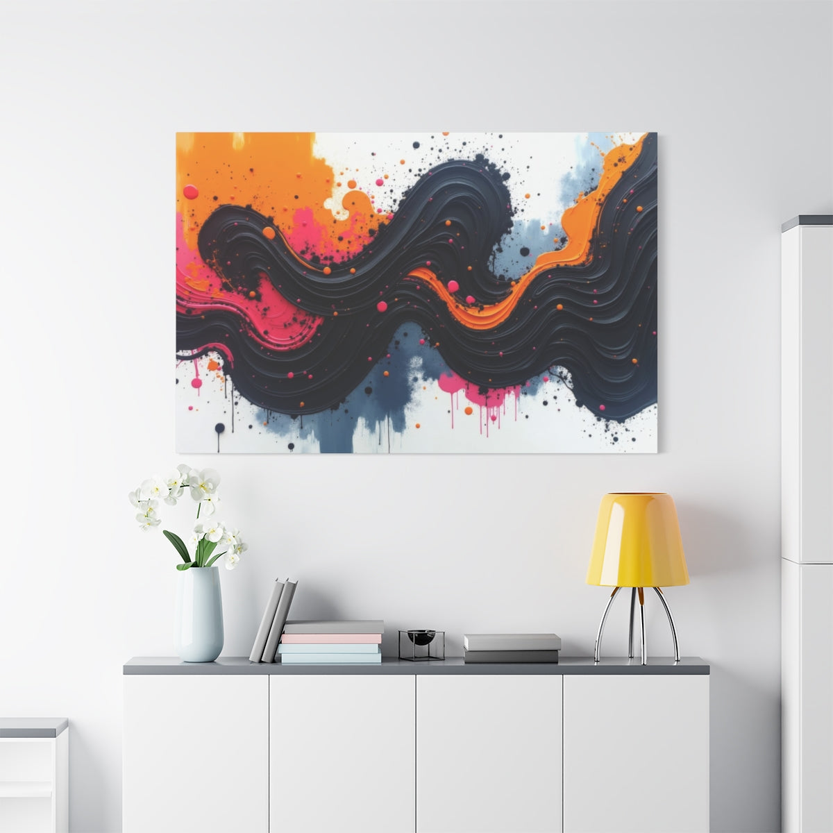Rhythms of Color: Wavy Euphoria