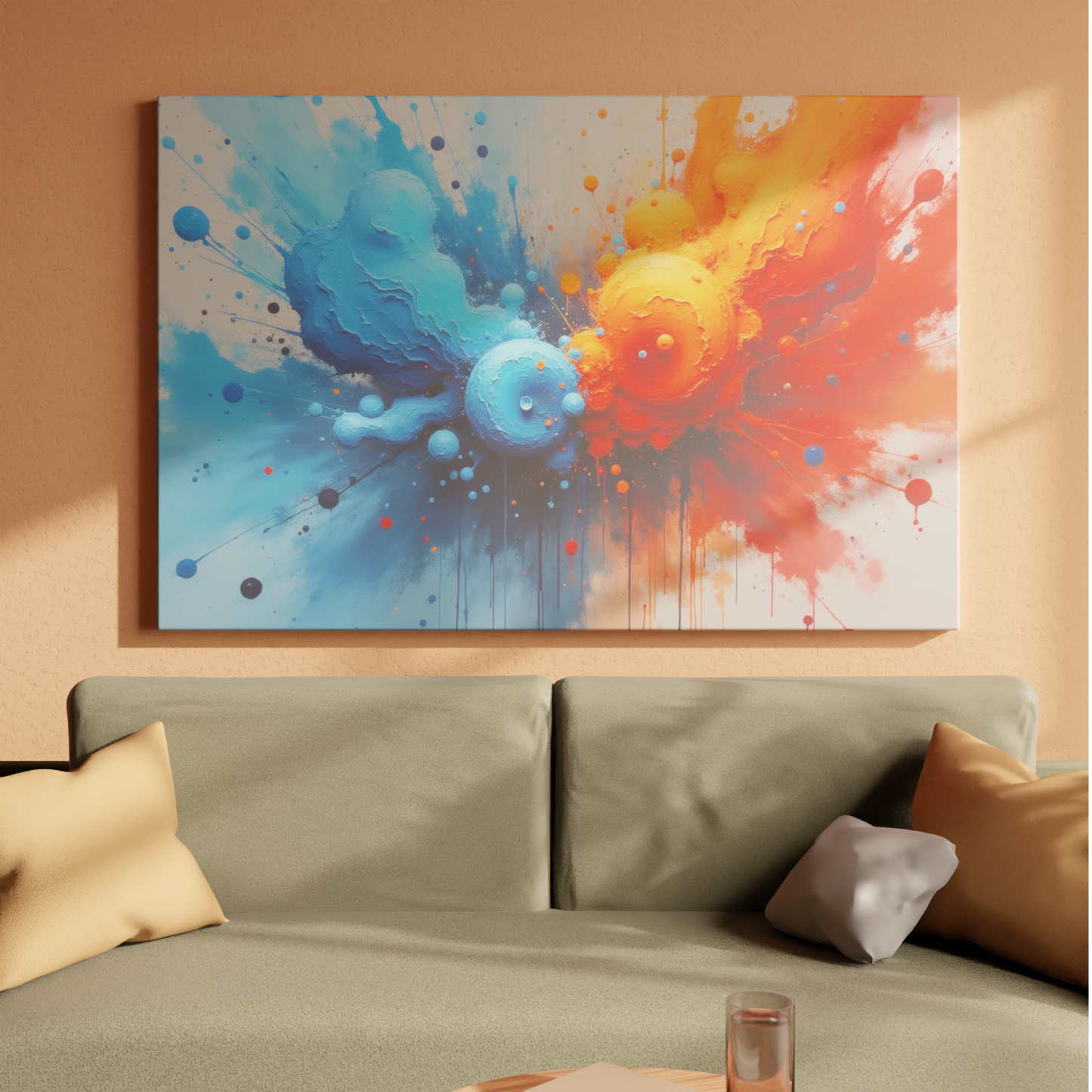 Dynamic Duality: Collision of Hues
