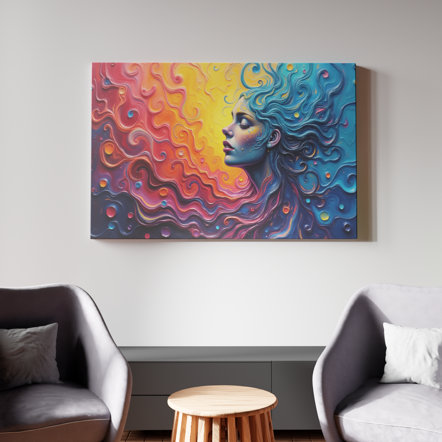Whimsical Waves of Color