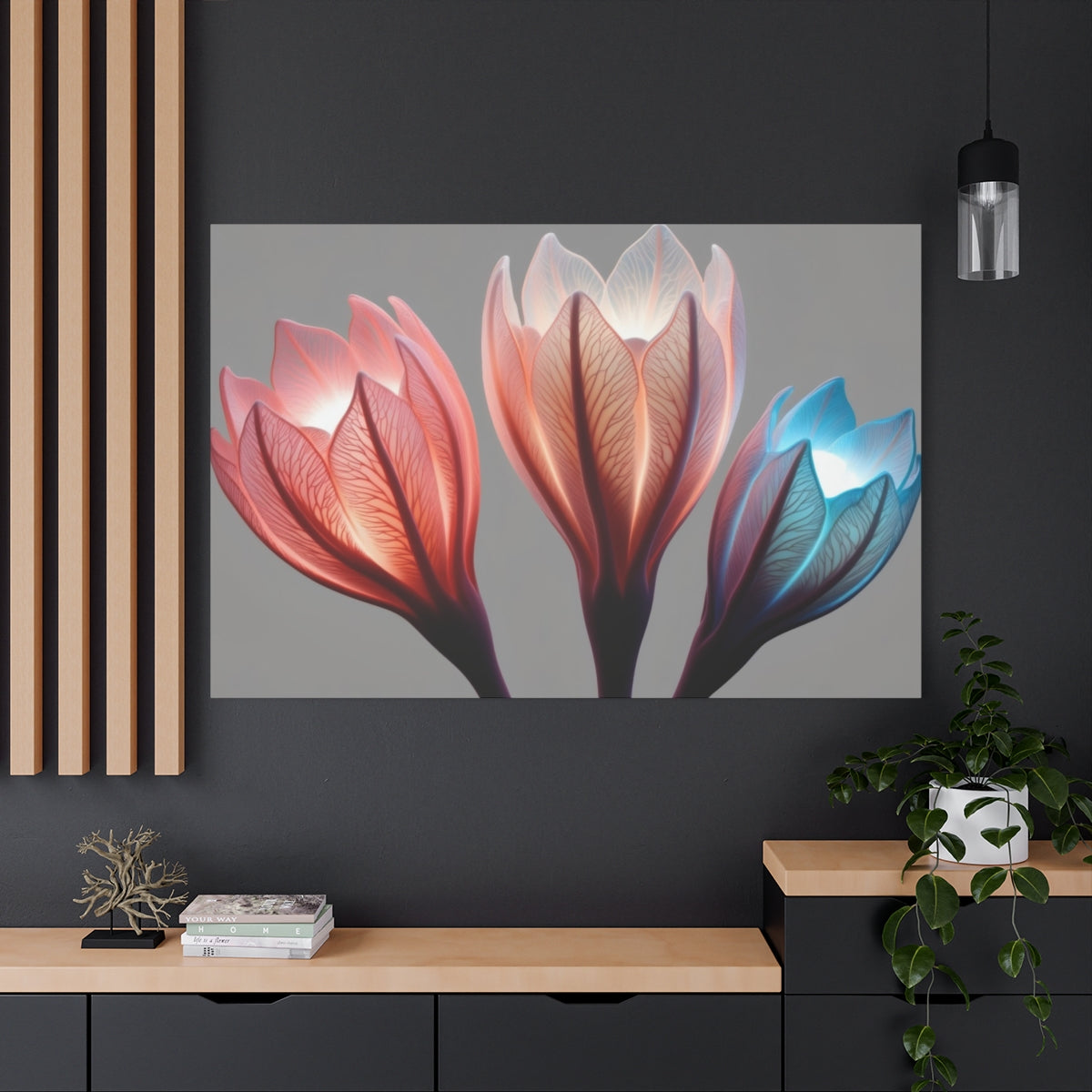Luminescent Botanical Trio