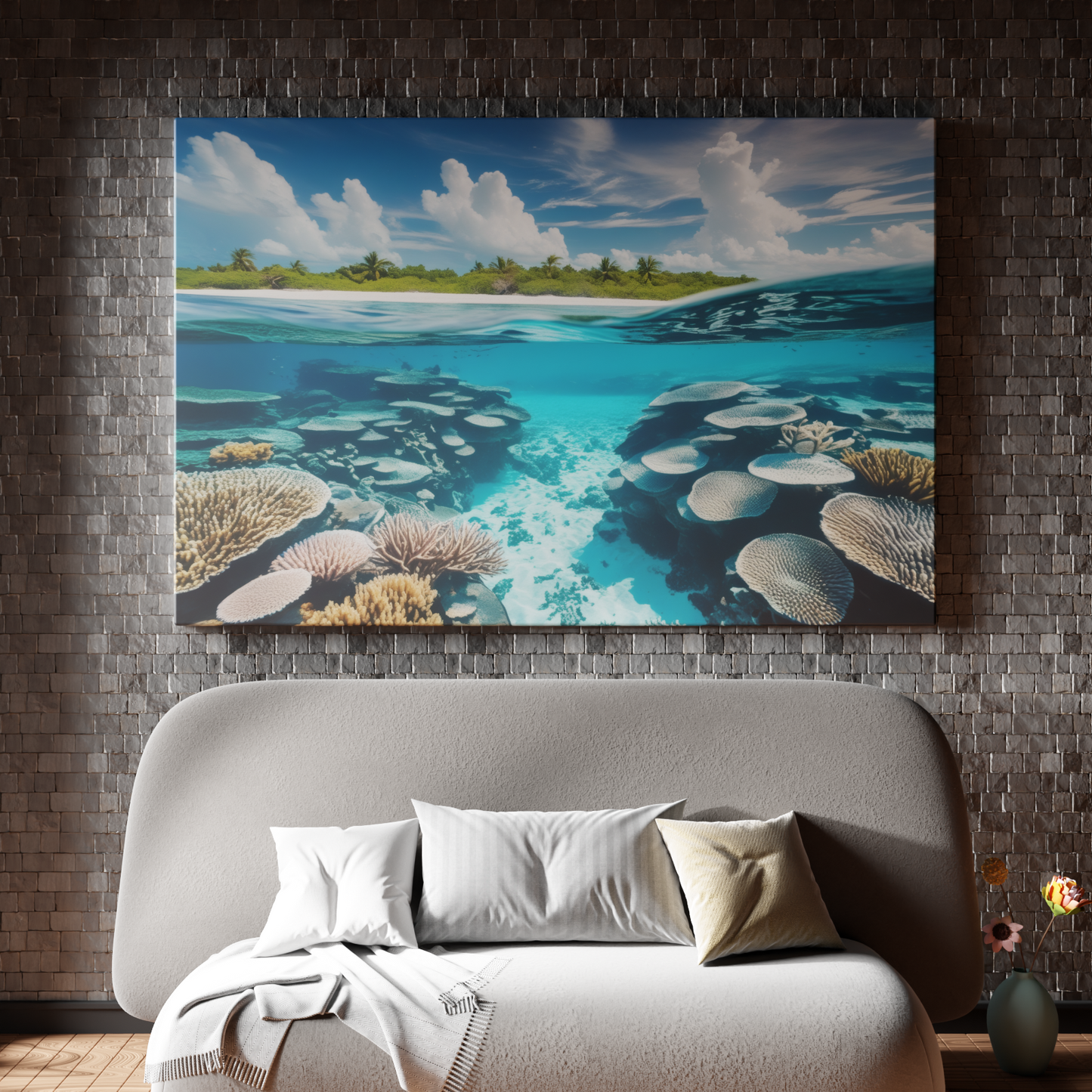 Beneath the Waves: A Tropical Dreamscape