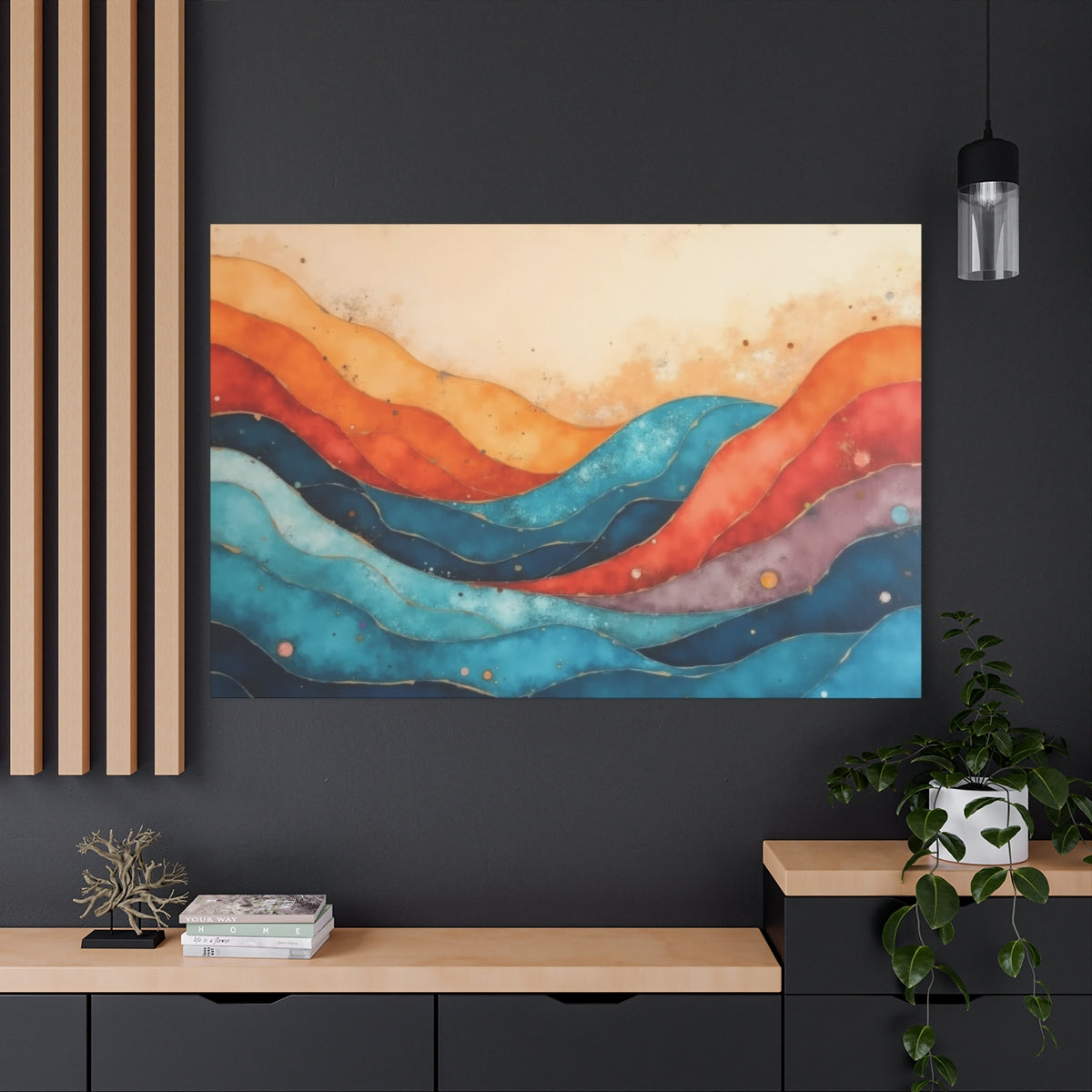Tidal Waves of Color
