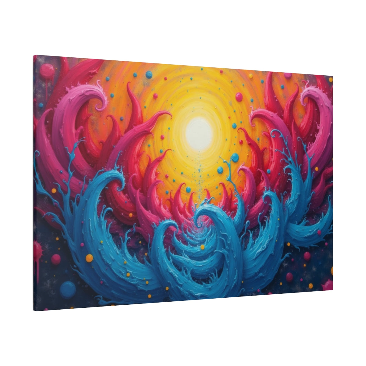 Vortex of Vivid Waves