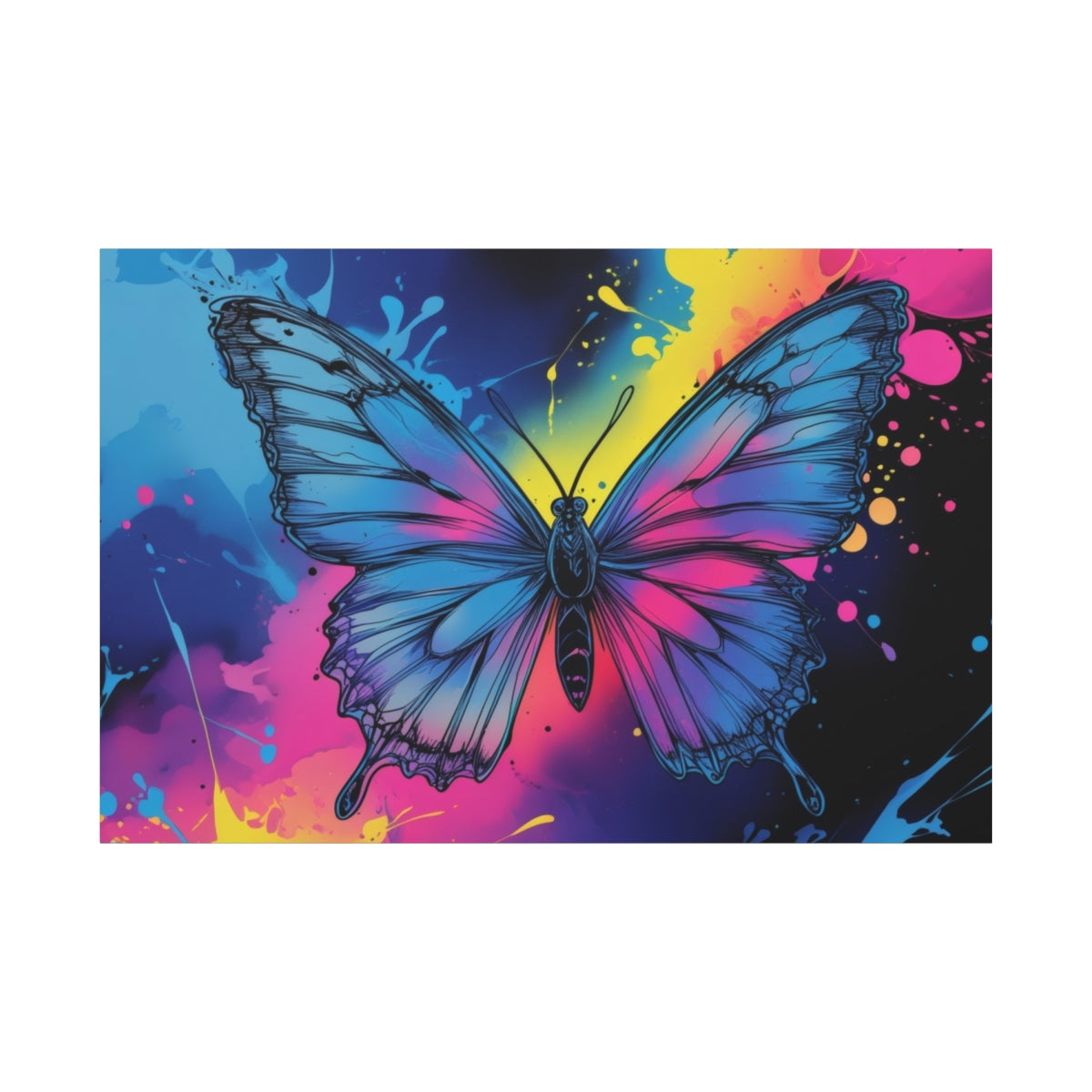 Chromatic Butterfly in Flight