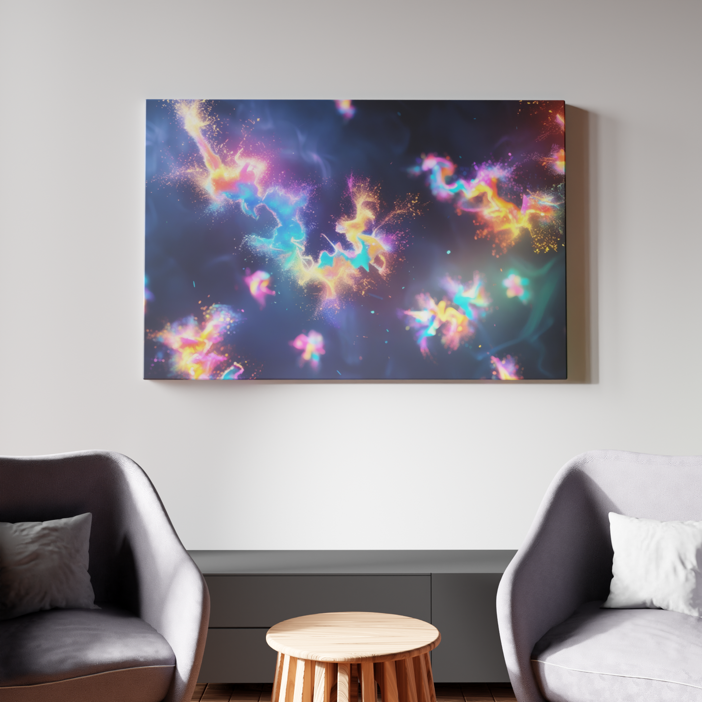 Neon Dreams of the Cosmos
