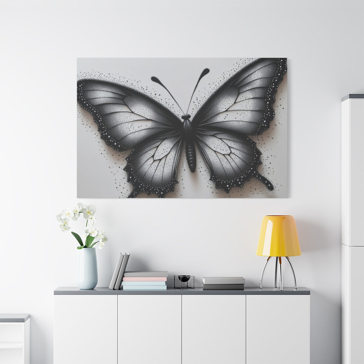 Ink Butterfly Elegance