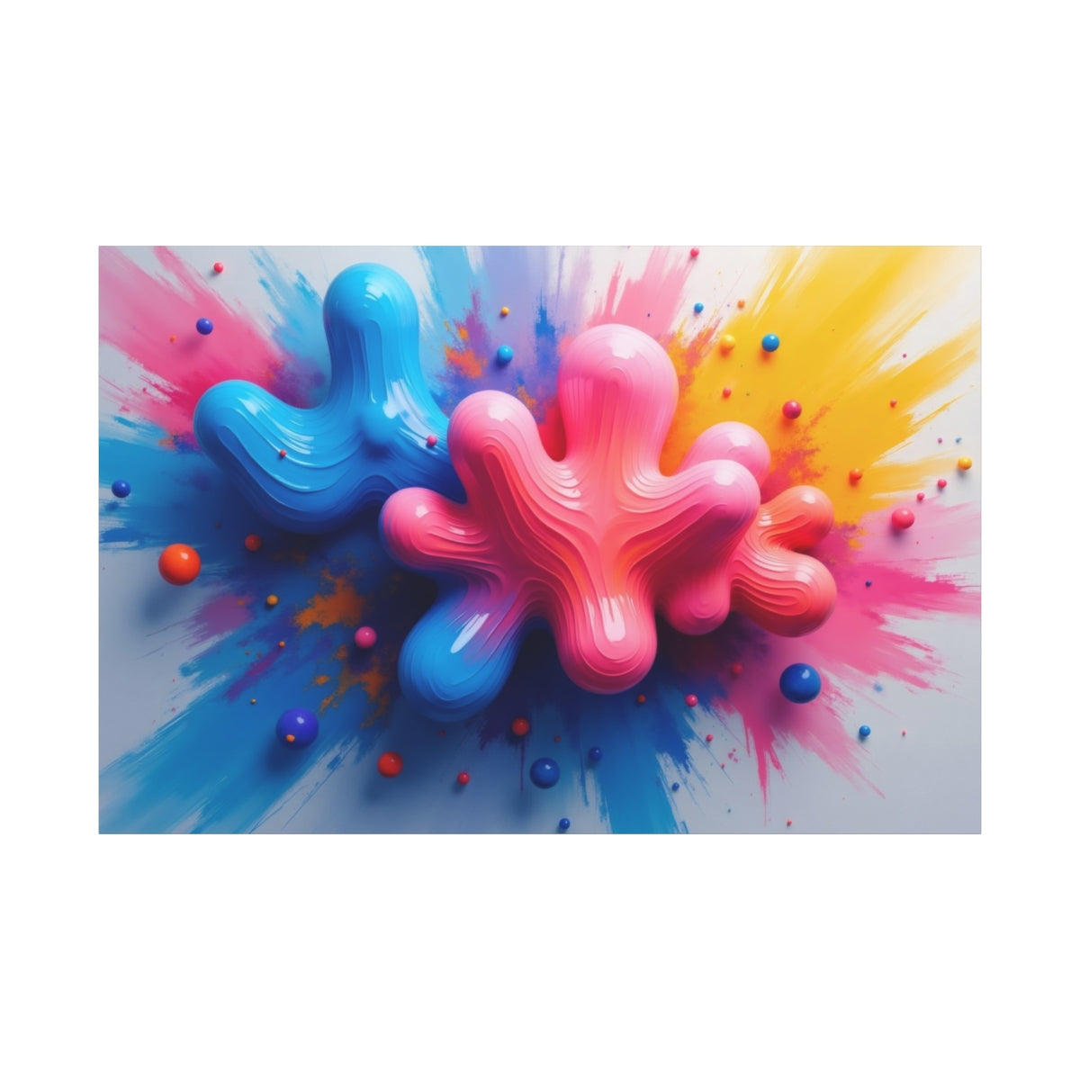 Burst of Colorful Energy
