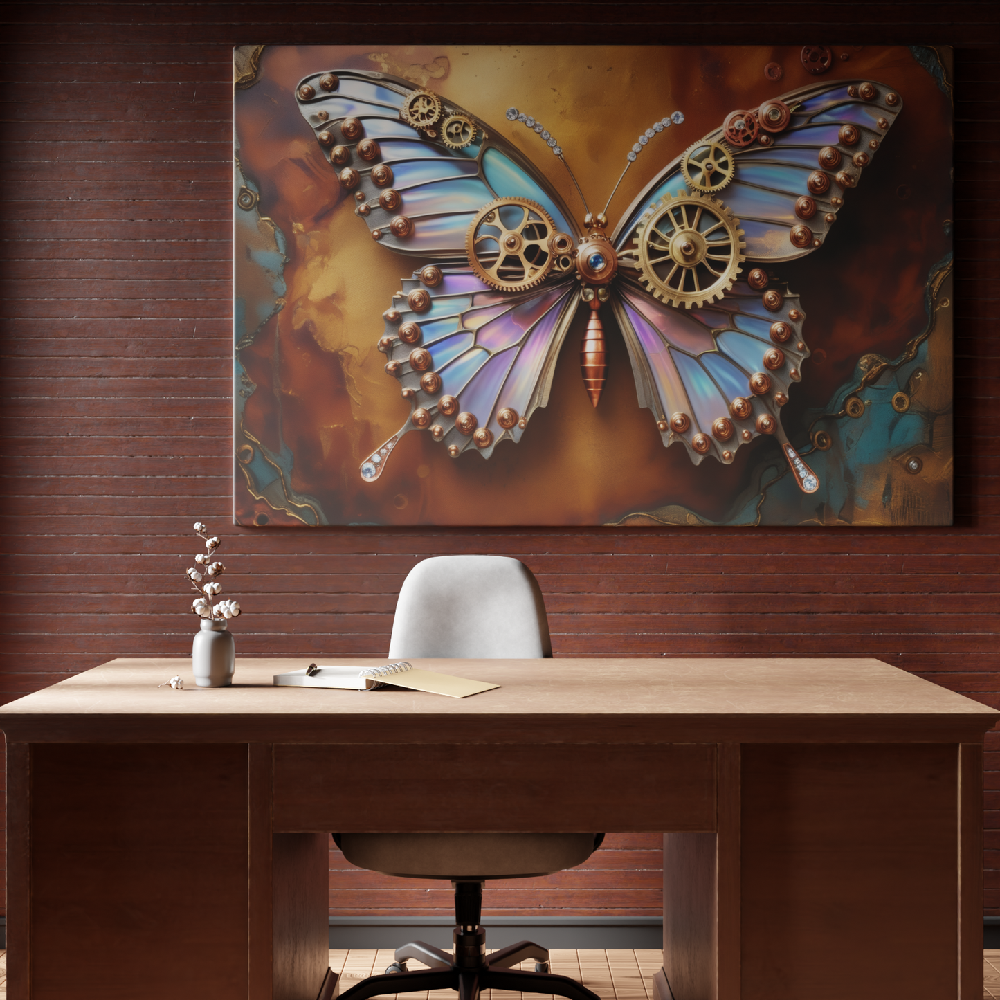 Steampunk Butterfly Elegance
